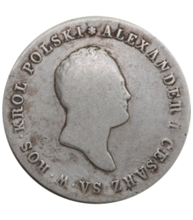 Królestwo Polskie  5 złotych, 1816, stan 4