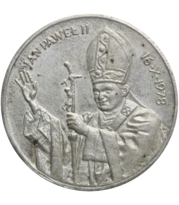 Medal 1978 Jan Paweł 2, Częstochowa, Jasna Góra