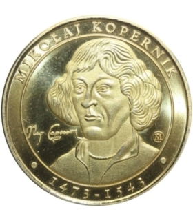 Medal, Mikołaj Kopernik platerowany