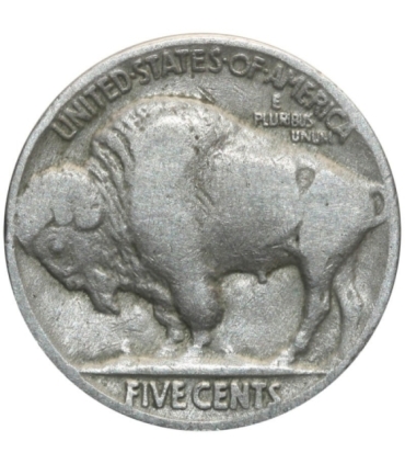 USA 5 centów głowa Indianina / bizon, 1929