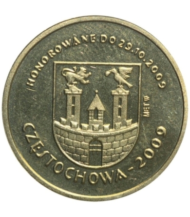 Medal, 100-lecie wystawy przemysłu i rolnictwa, Częstochy 1909-2009
