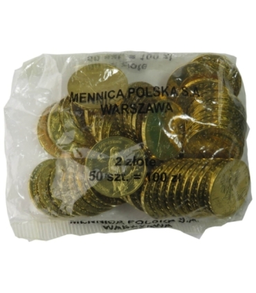 2 zł GN, Sokół Wędrowny, 2008 - woreczek 50 szt.