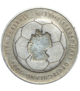 Niemcy 10 euro, 2003, Mistrzostwa Świata w Piłce Nożnej, Niemcy 2006, D