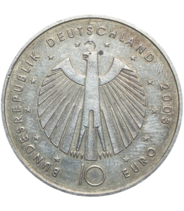 Niemcy 10 euro, 2003, Mistrzostwa Świata w Piłce Nożnej, Niemcy 2006, D