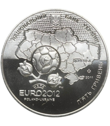 Ukraina 5 hrywien, 2011 UEFA Euro 2012, Donieck