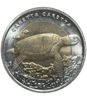 Turcja 1 lira, 2009 Żółw morski