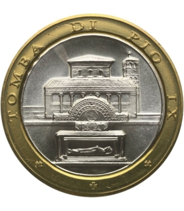 Medal Papież Pius 1846-1878 IX Bimetal