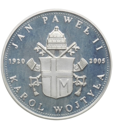 Medal, Jan Paweł II 1 pielgrzymka do Polski, srebro certyfikat