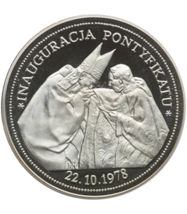 Polska, medal Jan Paweł II, Inauguracja pontyfikatu, 2008 r.