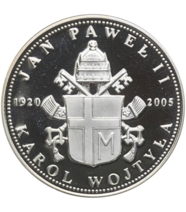 Polska, medal Jan Paweł II, Inauguracja pontyfikatu, 2008 r.