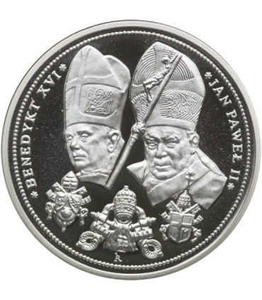 Polska, medal Jan Paweł II i Benedykt XVI, 2005