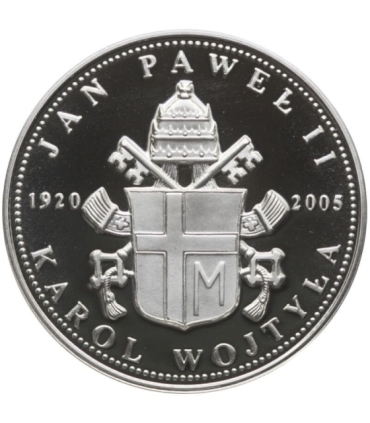 Medal, Jan Paweł II Wielki jubileusz, srebro