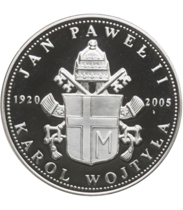 Medal, Jan Paweł II świadek nadziei, srebro