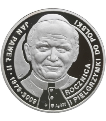 Medal z okazji 30. Rocznicy I Pielgrzymki Jana Pawła II do Polski, Srebro 925