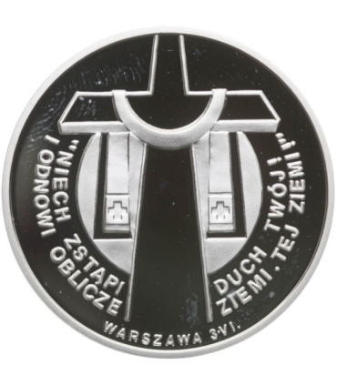 Medal z okazji 30. Rocznicy I Pielgrzymki Jana Pawła II do Polski, Srebro 925