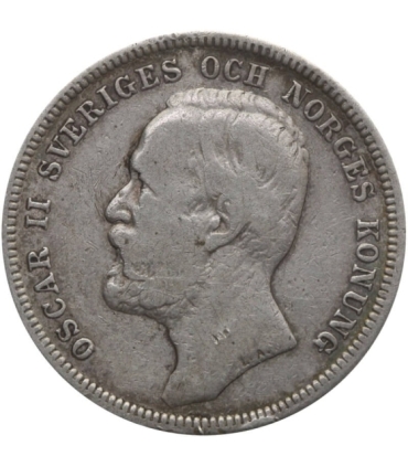 Szwecja 1 korona, srebro, 1903