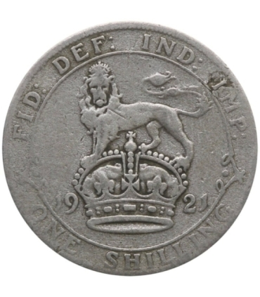 Wielka Brytania 1 szyling, 1921, srebro