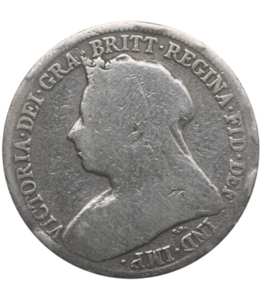 Wielka Brytania 1 szyling, 1895, srebro