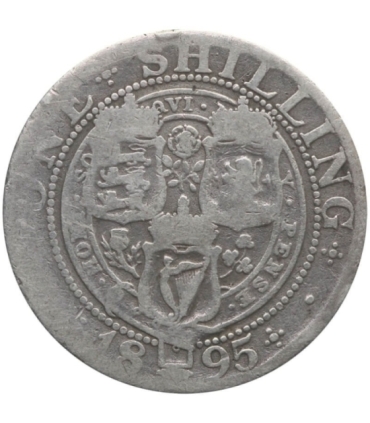 Wielka Brytania 1 szyling, 1895, srebro