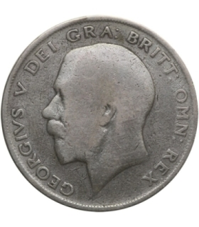 Wielka Brytania ½ korony, 1922, srebro