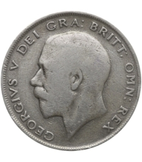 Wielka Brytania ½ korony, 1921, srebro