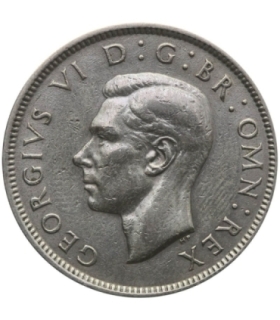 Wielka Brytania 2 szylingi (floren, florin), 1941, srebro