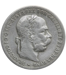 Austria 1 korona, 1899, srebro