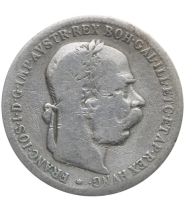 Austria 1 korona, 1894, srebro