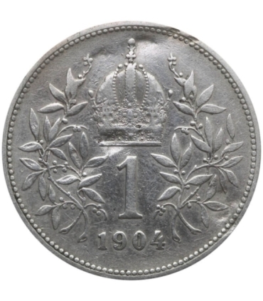Austria 1 korona, 1894, srebro