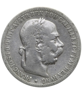 Austria 1 korona, 1902, srebro