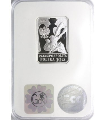 10 zł, Szwoleżer Gwardii Cesarza Napoleona I, GCN PR70