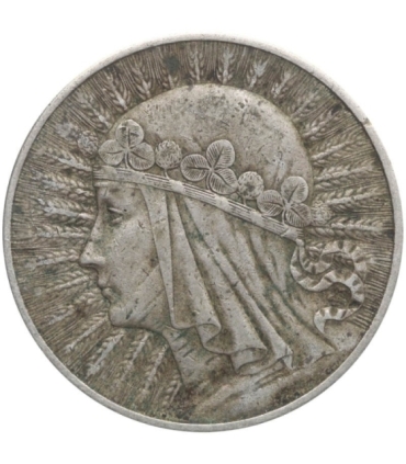 10 złotych Głowa kobiety 1932, stan 3