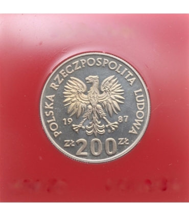 200 zł 1987 Igrzyska XXIV Olimpiady - Tenisistka
