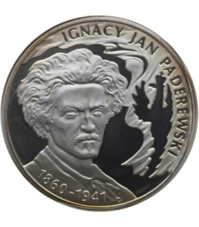 10 zł, Ignacy Jan Paderewski, patyna, nalot