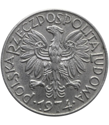 5 zł, Rybak, 1974, stan 2+