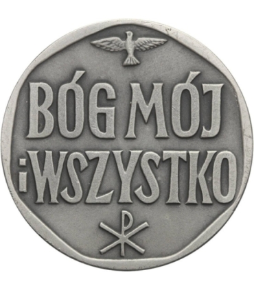 Medal 800 lecie urodzin św. Franciszka z Asyżu, 1982, srebro Ag925