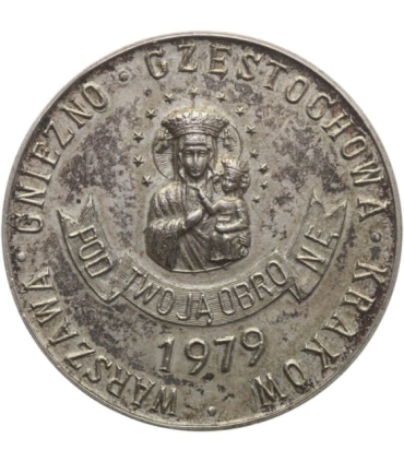 Medal Jan Paweł 2, 1979, 600 lat Jasnej Góry