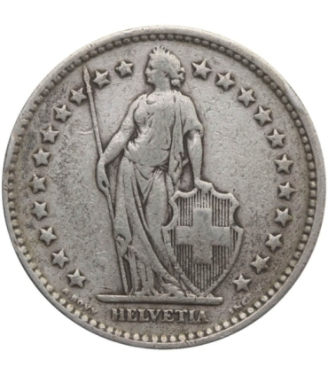 Szwajcaria 2 franki, 1920