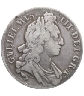 Wielka Brytania 1 korona, 1696, stan 3