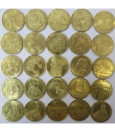 25 numizmatów, zabytki, Tatry, Jan Paweł, Mennica Piętka