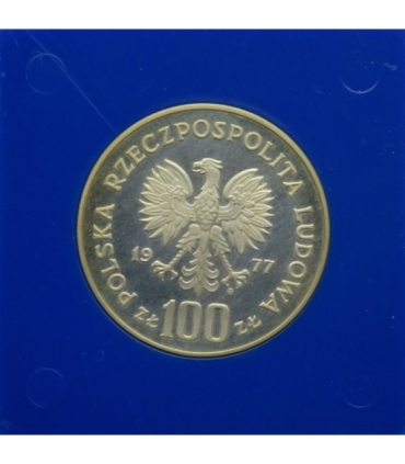100 zł, Zamek królewski na Wawelu, 1977 r. w klipie
