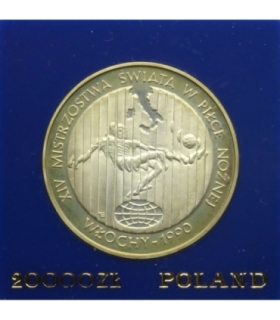 20.000 zł, XIV Mistrzostwa Świata w Piłce Nożnej - Włochy 1990