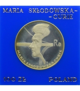 100 zł, Maria Skłodowska -Curie