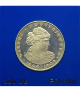 100 zł, Helena Modrzejewska 1975