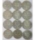 Lot: 12 x 10 złotych Głowa kobiety 1932-1933, stan 3