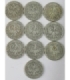 Lot: 10 x 5 złotych Głowa kobiety 1932-1934, stan 3