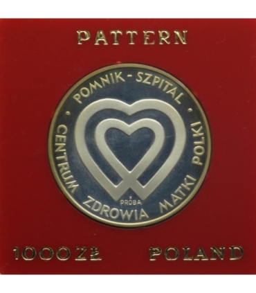 1000 złotych, Szpital Centrum Zdrowia Matki Polki, próba, 1986