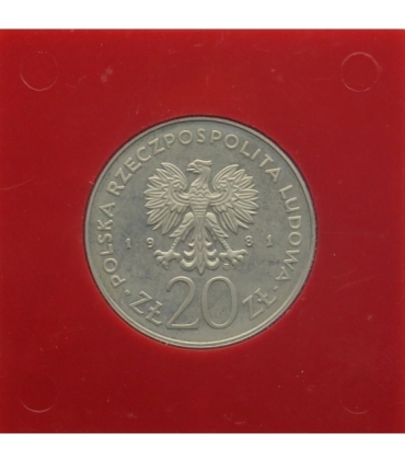 20 zł, Kraków (Cracovia) - próba, 1981