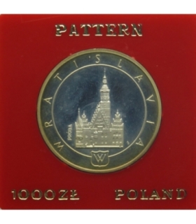 1.000 zł, Wrocław (Wratislavia) - próba, 1987