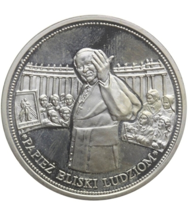 Polska, medal Jan Paweł II, Papież bliski ludziom, 2008 r.